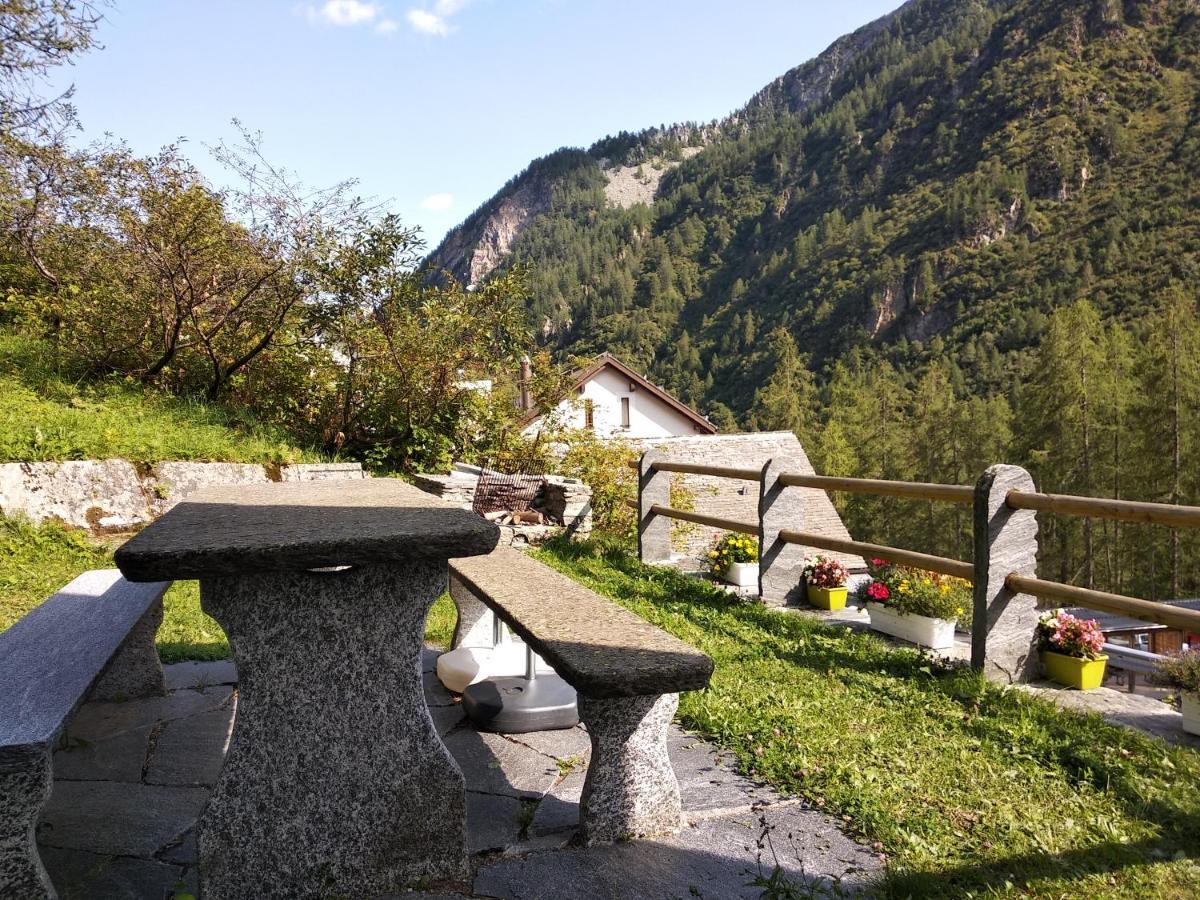 Casa Sonnenberg Apartman Bosco Gurin Kültér fotó