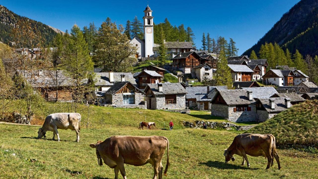 Casa Sonnenberg Apartman Bosco Gurin Kültér fotó